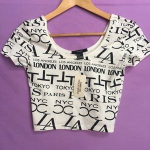 Forever 21 crop top NWT